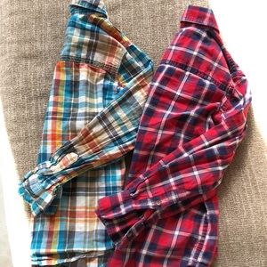 Boys size 6/7 button down shirts bundle